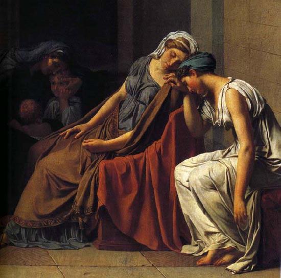 Jacques-Louis  David The Oath of the Horatii